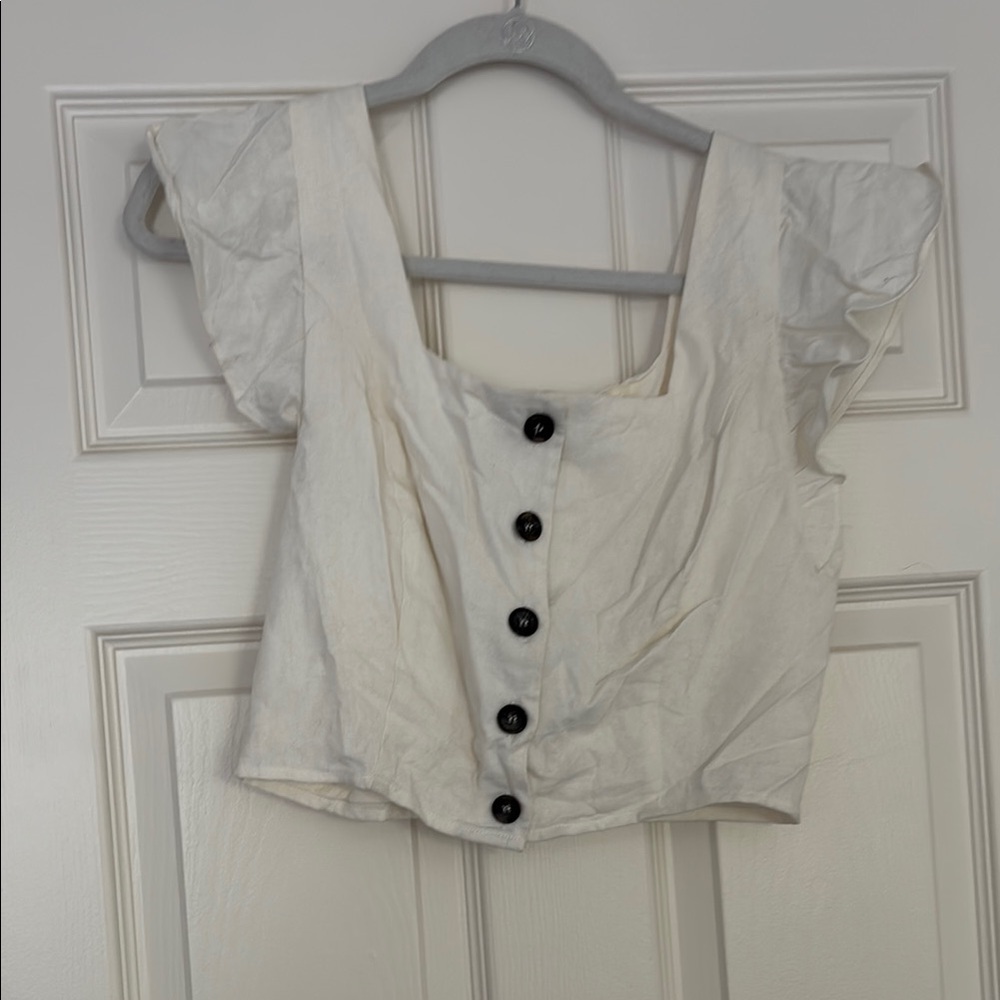 She + Sky White Top